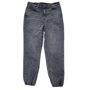 American Eagle Black Mom Jogger Jeans SZ 10